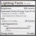 thumbnail image 4 of (4 bulbs) GE 96924 PAR30 short neck LED 12 Watt (75 watt equivalent) 850 Lumen, Dimmable Indoor Floodlight with Medium Base, Soft White Light Bulb, 4 of 4