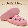 thumbnail image 2 of Kensie Womens' Slippers – Cozy House Slippers for Women, Soft and Fuzzy Indoor Slippers, 2 of 9