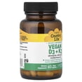 thumbnail image 3 of Country Life Vegan D3 + K2 – 5000 IU Vitamin D3 & 100 mcg MK-4 & MK-7 | Supports Bone, Immune, Colon & Artery Health | Certified Vegan, Gluten-Free, B-Corp, 60 Capsules, 3 of 4