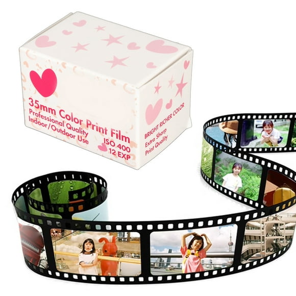 ISO 400 35mm Color Print Film Camera Color Negative Film For 135 Cameras, Wide Exposure Color Print 35mm Film For Portraits And Fast Action Photography