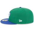thumbnail image 5 of Men's New Era Green/Blue Dallas Mavericks 2025/26 Classic Edition Jersey Hook 59FIFTY Fitted Hat, 5 of 7