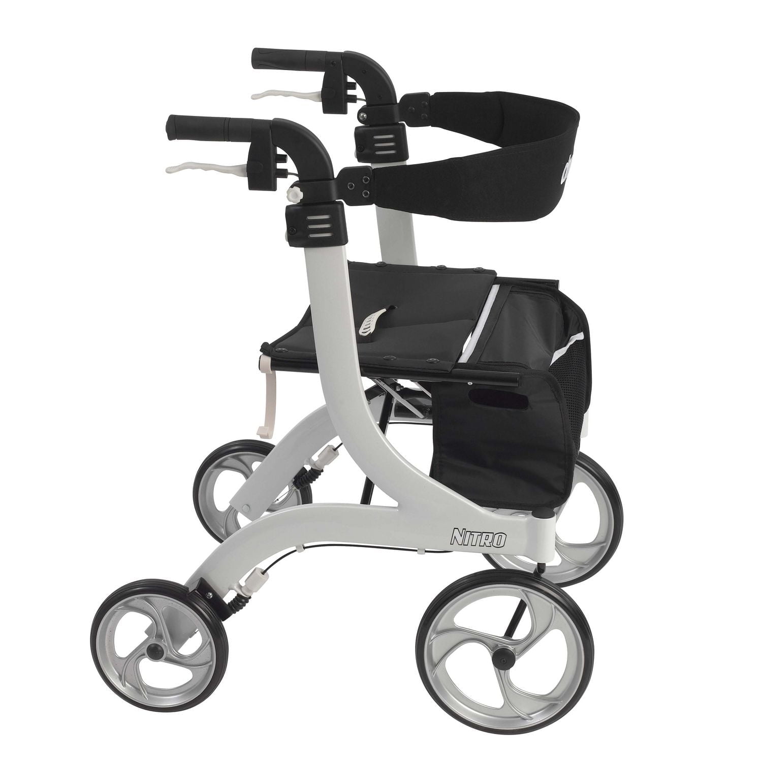 Drive Medical Nitro Euro Style Rollator Rolling Walker
