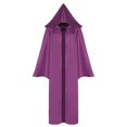 thumbnail image 1 of Robe à Capuche Unie pour Femmes, Ample, Cardigan de Noël, 1 of 3