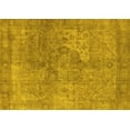 thumbnail image 1 of Ahgly Company Machine Washable Indoor Rectangle Oriental Yellow Industrial Area Rugs, 8' x 12', 1 of 4