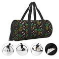 thumbnail image 5 of Bingfone Pineapples Print Gym Duffle Backpack for Men Women,Travel Weekender Carry-On Bags with Detachable Back Pack Straps for Traveling Overnight Climb Sports, 5 of 8