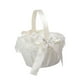 thumbnail image 5 of Cesta de boda para dama de honor, cesta de encaje, hermosas decoraciones blancas, lazo de satén Mariposa, 5 of 9