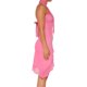 thumbnail image 4 of Mujer Halter Flor Mini Vestido Borlas Vestido Corto Irregular Sin Mangas Ruffle Hem Vestidos Nituyy Rosa, blanco, negro. Vestido ajustado para mujer, 4 of 5