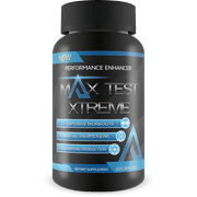Max Test Xtreme - Performance Enhancer- Explosive Workouts - Powerful Thermogenic - Increase Natural Test Levels