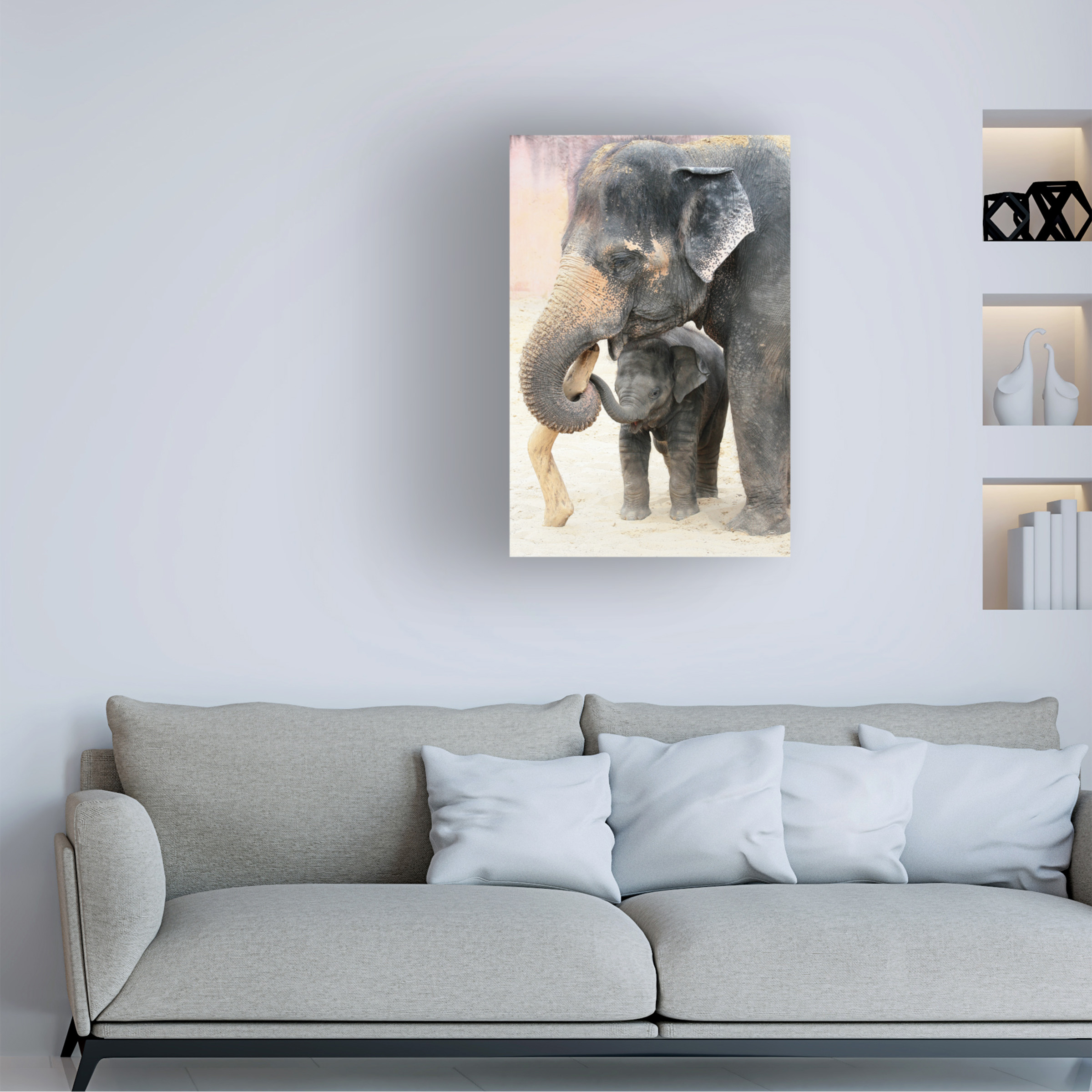 Antje Wenner-Braun 'Two' Canvas Art