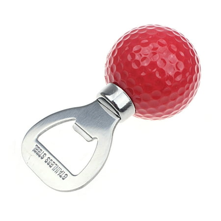 

FLW Beer Bottle Opener Anti-slip Labor Saving Portable Gifts Anti-rust Comfortable Grip High Hardness Golf Ball Shaped Bottle Opening Tool Camping Gear