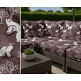 thumbnail image 7 of Soimoi 56 Inch Wide Waterproof Taffeta Fabric By 3 Yard | Brown Animal Design | Outdoor Use for Furniture Covers, Umbrellas, Patio Decor & More, 7 of 7