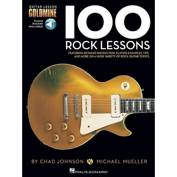 Guitar Lesson Goldmine 100 Rock Lessons, (Paperback)
