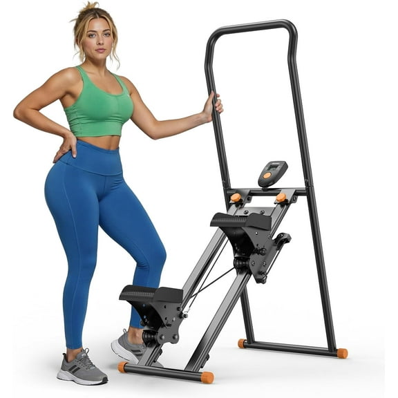 Steppers for Exercise at Home, Stair Stepper with Handlebar, Stair Climber, Stair Master with 300LBS Loading Capacity