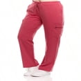thumbnail image 6 of Women's Straight-Leg Scrub Pants – 4-Way Stretch - Stretch Comfort Fit, 6-Pocket Utility Design, Professional Workwear, Multiple Colors, 6 of 6