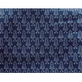 thumbnail image 4 of oneOone Georgette Viscose Fabric Leaves Block Print Fabric BTY 42 Inch Wide, 4 of 4