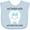 AE-Light Blue, variant on Inktastic Dentist Rocks Tooth Boys or Girls Baby Bib