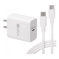 thumbnail image 1 of Cargador Tipo C, PD 20W Carga Rápida con Cable USB C a C 1M 3A Compatible Con Samsung Galaxy S21 Ultra/Note10/S20 Ultra/S10/S9/S8 /Huawei P30/Xiaomi 11/Motorola Hora tipo c - tipo c, 1 of 4