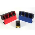 thumbnail image 2 of Card Storage Box with Dice Tray, 4 in 1 Card Deck Case Holds 300+ Cards, Magnetic Card Organizer Black+Red, 2 of 5