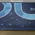 thumbnail image 6 of Ambesonne Party Place Mats Set of 4, Birthday 60 Stars, Standard Size, Navy Blue and Sky Blue, 6 of 6