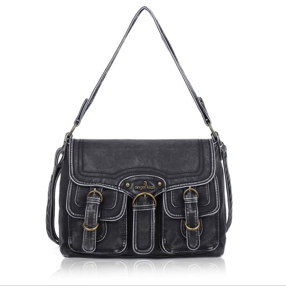 Angel Kiss Purses for Women and Handbags Vegan Leather Hobo Purses Tote Satchel Handbags Crossbody Hobo Bag