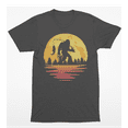 thumbnail image 2 of Big Foot Fishing Night Sky Bigfoot Unisex T-Shirt, 2 of 4