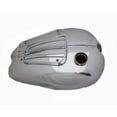 thumbnail image 2 of Fits Triumph 6T Thunderbird Petrol Fuel Tank With Grill Aluminium British, 2 of 5