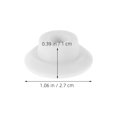 thumbnail image 2 of HAMPPLIES 4Pcs Freezer Drain Hole Stopper White Rubber Plug Replacement Leak Proof Seal for Refrigerators, 2 of 8