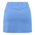 thumbnail image 6 of biudgviw Womens Tennis Skirt High Waisted Workout Golf Skirt with Shorts Solid Color Summer Comfy Athletic Skorts, 6 of 6