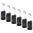 thumbnail image 2 of Miangastore 6pcs Light Bulb Lamp Holder Lamp Pendant Socket Ceiling Lamp Socket E14 Lamp Supply, 2 of 8