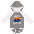 thumbnail image 3 of Inktastic Established February 14, 1912 Arizona Flag Boys or Girls Long Sleeve Baby Bodysuit, 3 of 5
