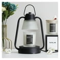 thumbnail image 4 of Retro Lantern Wax Candle Melting Warmer Light Glass Desk Lamp Emanate Aroma Aromatherapy Burner Table Lamps Decor For Bedroom ,Elegant Design, 4 of 7