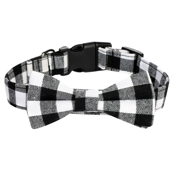 LSLJS Cute Soft Dog and Cat Collar with Bowtie, Pet Collars with Detachable Bows, Pet Supplies, Dog Collars with Bows