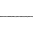 thumbnail image 3 of 14K White Gold 1.4mm Solid Diamond Cut Spiga Chain 18 Inch, 3 of 5