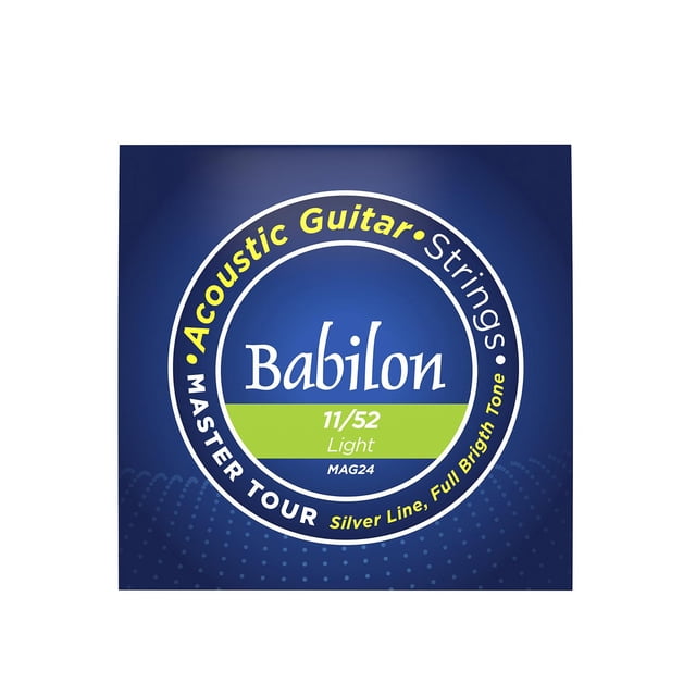 Set de Cuerdas para Guitarra (0.011-0.052) 85/15 MAG24/011 BABILON dorado 11x11.4x5