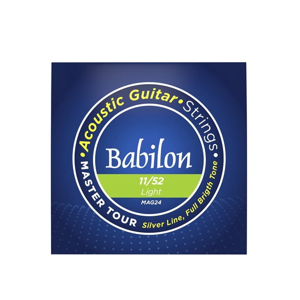 Set de Cuerdas para Guitarra (0.011-0.052) 85/15 MAG24/011 BABILON dorado 11x11.4x5