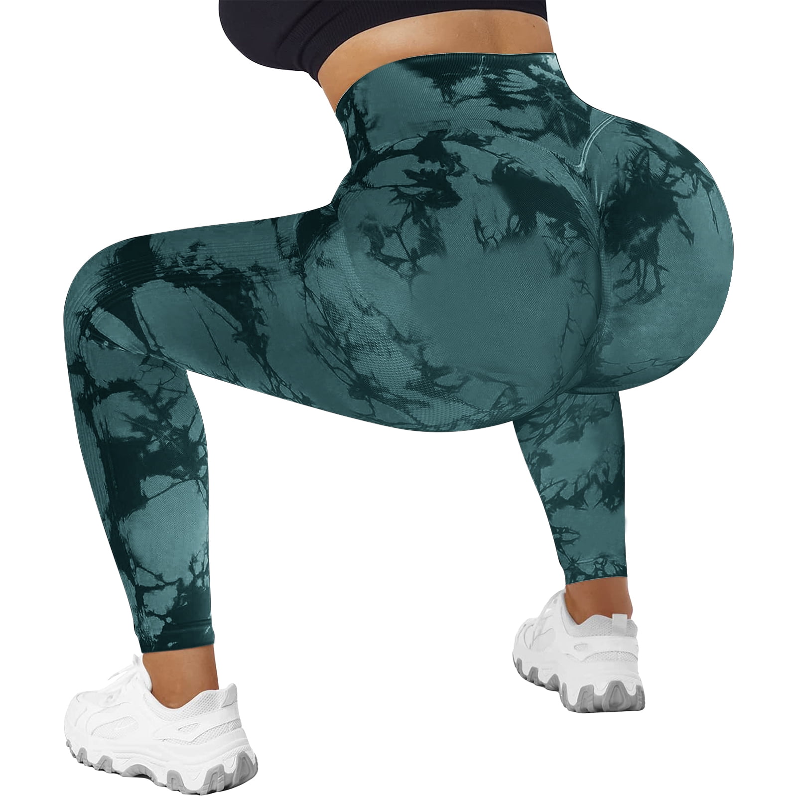 Hiworld Women's Seamless Yoga Pants Tie Dye Printed Trousers High Waist  Sports Trendy Fitness Pants Large Size Tight Butt Lifting Pants - China Yoga  Suit and Yoga Wear price