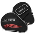 thumbnail image 3 of 2X   Professional  Pong Case Cover with Balls Bag or Table Tennis Rackets Bat Bag Oxford(Black), 3 of 8