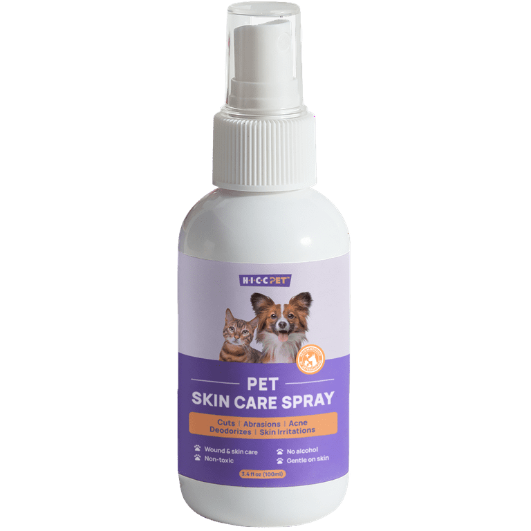 HICC Pet Skin Care Spray, Soothing for Itchy Skin