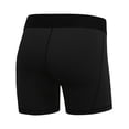 thumbnail image 4 of Mallas cortas adidas Alphaskin para voleibol para mujer, color blanco y negro, 4 of 4