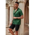 thumbnail image 3 of COOFANDY Mens Casual Beach Shirts Printed Short Sleeve Summer Hawaiian Shirts, 3 of 6