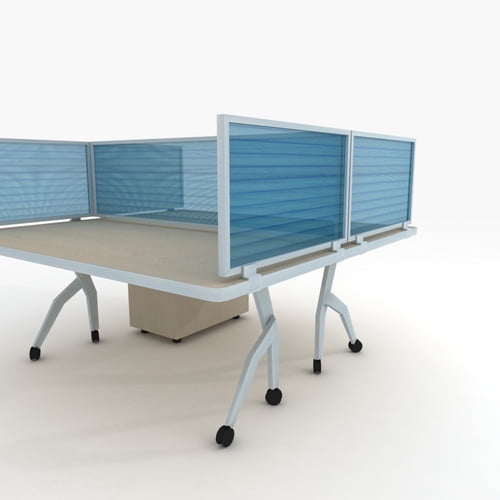 OBEX Polycarbonate Desk Mounted Privacy Panel