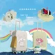 thumbnail image 1 of Puerto de carga USB Sanrio Cinnamoroll de 20, 22 y 24 pulgadas, maleta con ruedas, portavasos de Anime Kawaii Kuromi, maleta con gancho para viaje de estudiante, 1 of 5