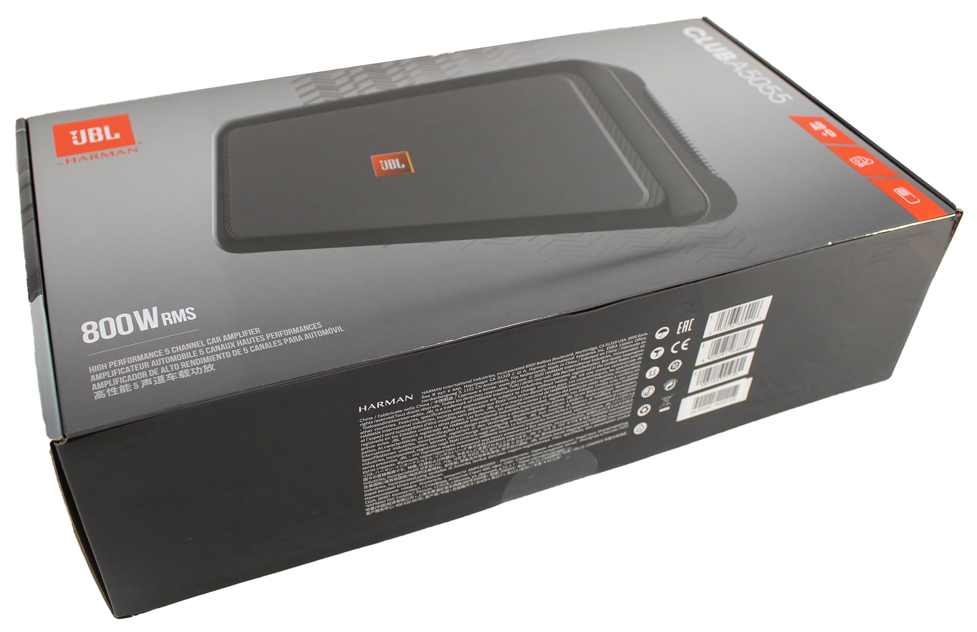 jbl club 5 channel amp