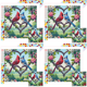 thumbnail image 1 of Kit Con Cuentas Cuadradas 5D DIY Del Arte Artesanal 35x35cm, 1 of 9