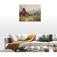 thumbnail image 4 of Farmhouse Barn Wall Art Christian Farm Scenery Pictures Motivational Quotes Canvas Prints Painting Barn Decorations Framed Artwork for Bathroom Living Room Bedroom 16"x12", 4 of 6