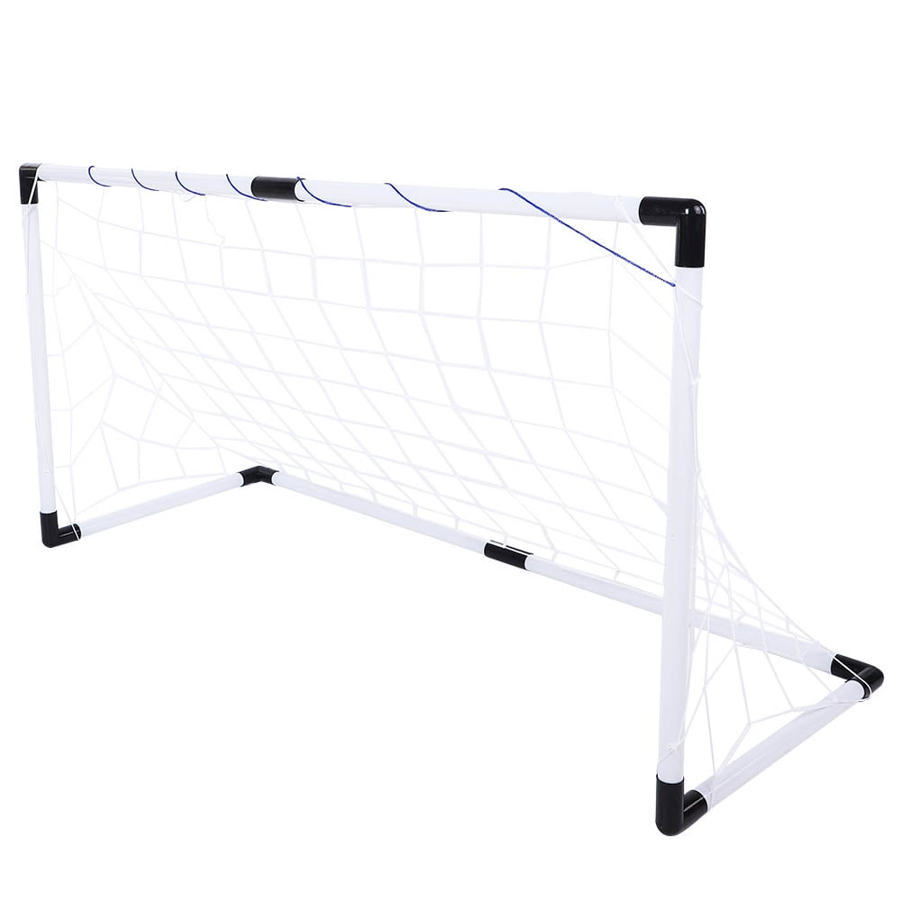 SOONHUA Outdoor Folding Children Football Soccer Goal Gate Kit with Inflator Ball Pump for Kid Training Outdoor Exercise Pool Beach Toys