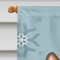 thumbnail image 3 of Carolines Treasures BB1750CHF Hiver Vacances Rouge Corgi Flag Toile Taille Maison, 3 of 4