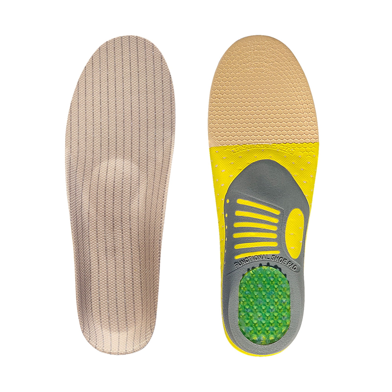Aibecy Shoe Insoles Arch Supports 1 Pair Orthotic Insoles Soft Feet