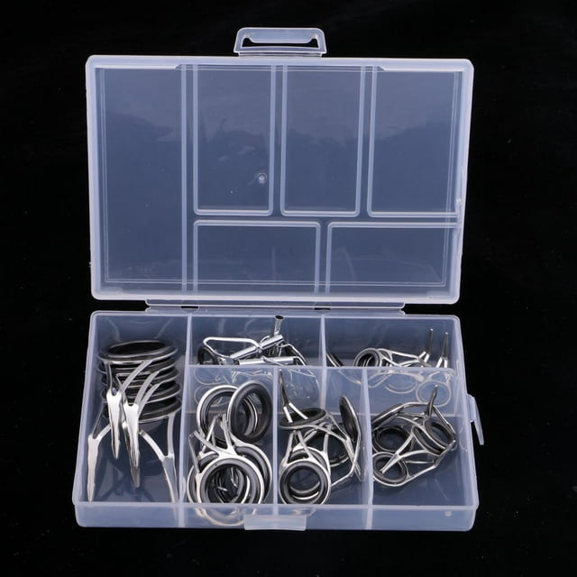 Kit de Reparación de Varilla de Ocular 35pcs shamjiam Guías de barra de pesca