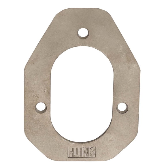 7" Matte Black Backing Plate for 80 Series Rod Holders